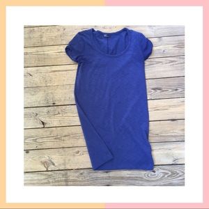GAP T-Shirt Dress Sz Small in comet blue